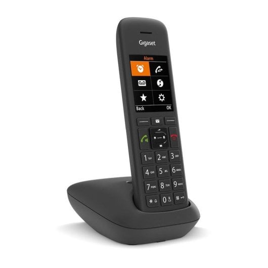 Telefon Gigaset C575 DECT Schwarz Freistehend Freisprechfunktion 200 Kontakte