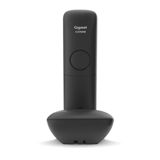 Telefon Gigaset C575 DECT Schwarz Freistehend Freisprechfunktion 200 Kontakte
