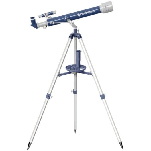 Telescópio Bresser Junior 60/700 AZ Refrator Tripé Alumínio Azul/Cinzento