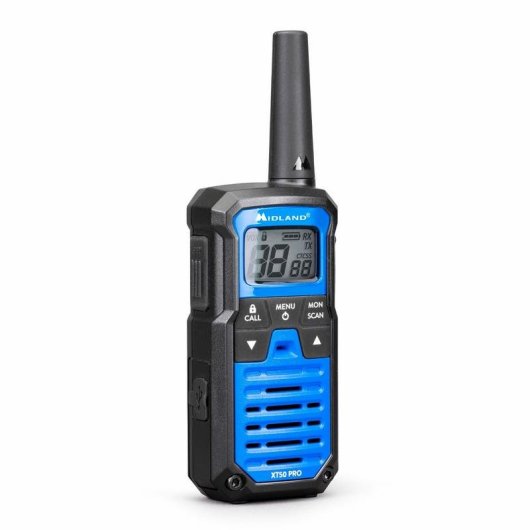 Radio bidirectionnelle Midland XT50 Pro 85 canaux IPX2 CTCSS/DCS Batterie