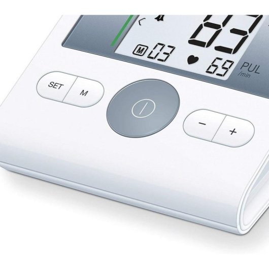Tensiómetro Sanitas SBM 22 Automático Antebraço LED Memória Arritmias