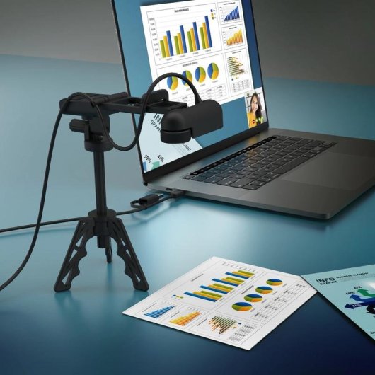 Webcam J5CREATE JVU250-N Full HD 2MP Autofoco Manual Microfone USB