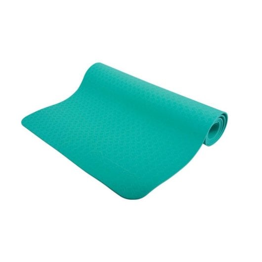 Tapis de yoga Schildkröt Fitness 960168 mousse verte antidérapant 1830 x 610 mm