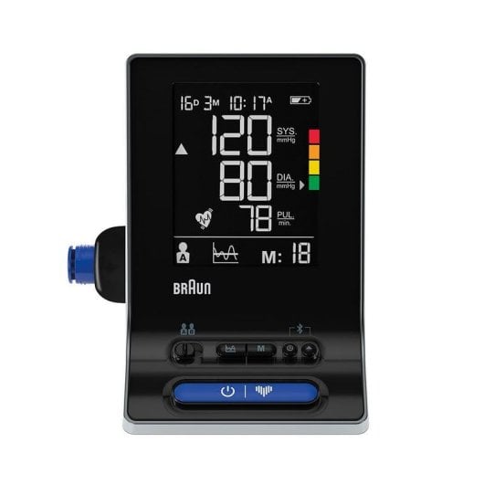 Tensiómetro Braun BUA 6350 Automatico Bluetooth LCD 2 Utenti Nero