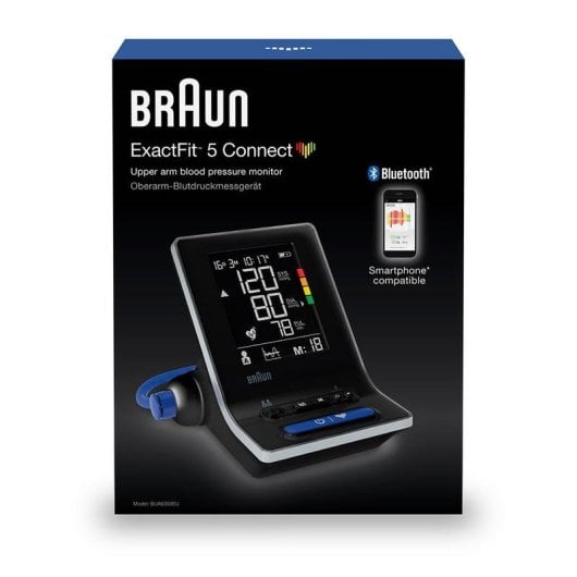 Tensiómetro Braun BUA 6350 Automatico Bluetooth LCD 2 Utenti Nero
