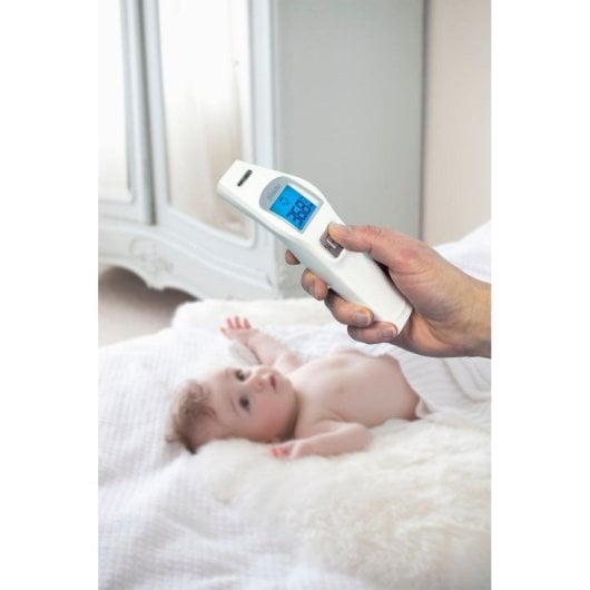 Termometro digitale Alecto BC-37 frontale con memoria e allarme temperatura