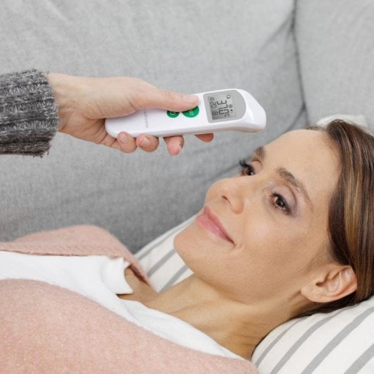 Termometro Medisana TM 760 Sensore Remoto Fronte LCD Memoria Allarme