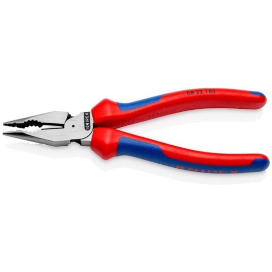 Alicate de ponta fina Knipex 08 22 185 185 mm Azul/Vermelho 61 HRC