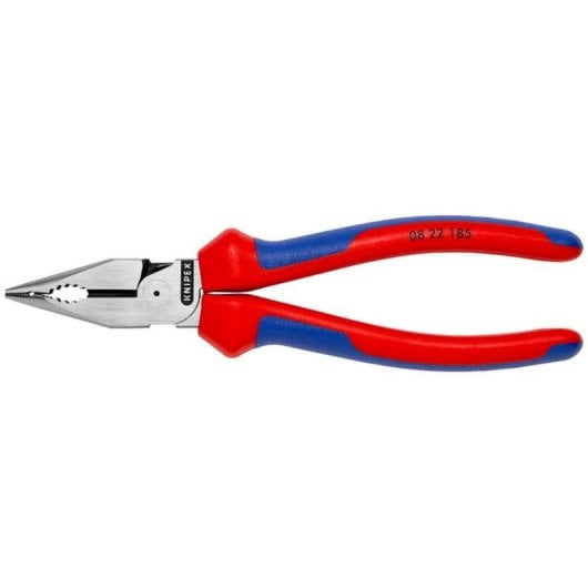 Alicate de ponta fina Knipex 08 22 185 185 mm Azul/Vermelho 61 HRC