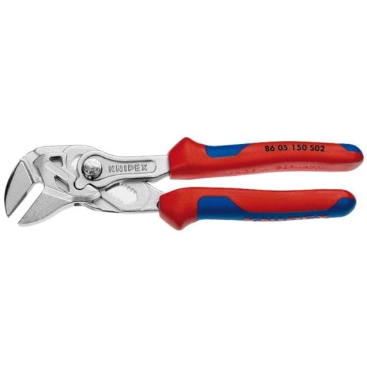 Alicate Knipex 86 05 150 S02 Azul Rojo 150 mm 14 posiciones