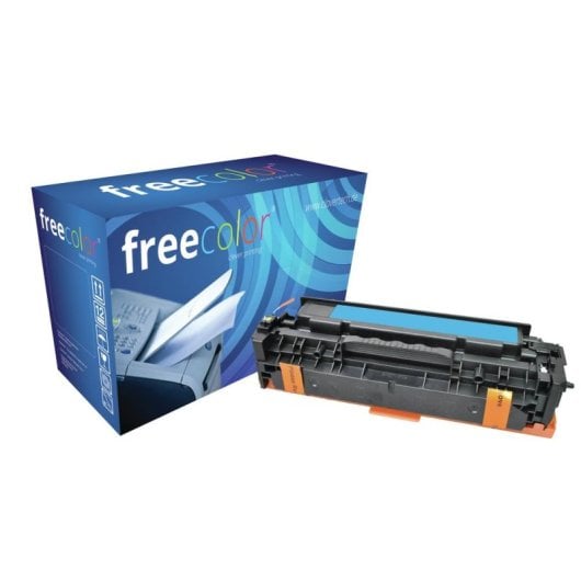 Cartouche de toner Roline M451C-FRC Cyan 2600 pages compatible HP CE411A