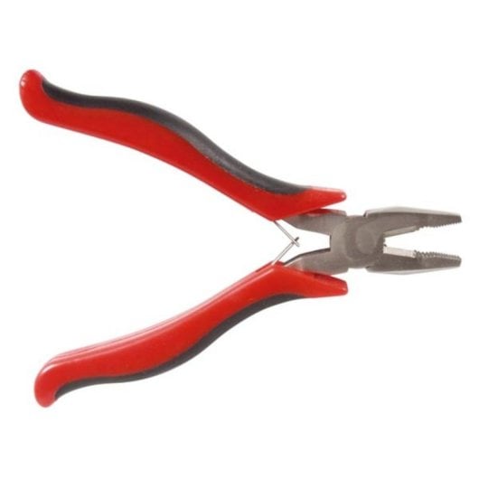 Pince électricien Velleman VT258 acier chrome-vanadium poignée plastique 116 mm