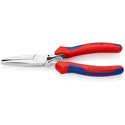 Alicate Knipex 91 92 180 acero azul rojo 185 mm ergonómico