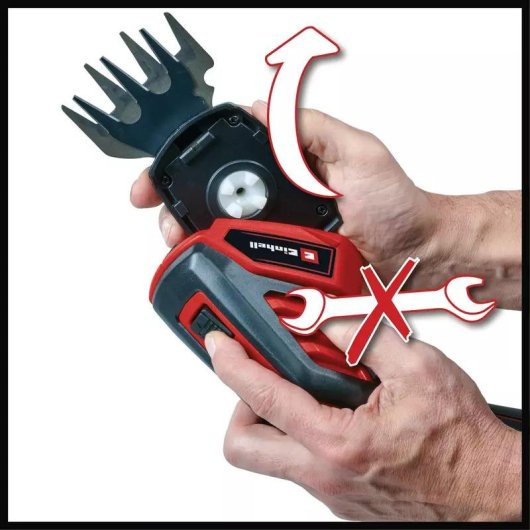 Cisaille à gazon Einhell GC-CG 3,6/70 Li sans fil 3,6 V aluminium