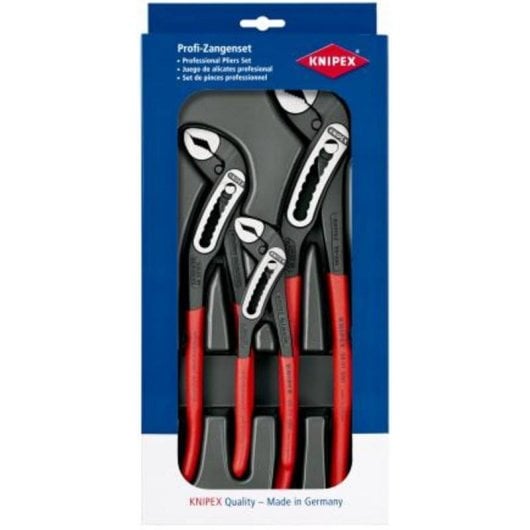 Pince KNIPEX Alligator Set Rouge 3 pièces poignée ergonomique