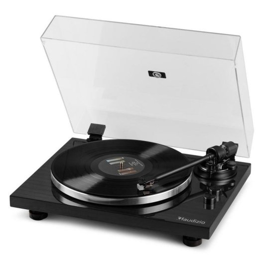 Tocadiscos Audizio Toledo Semiautomático Bluetooth Altavoces Integrados Madera