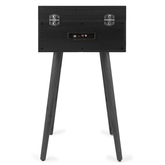 Tocadiscos Audizio FremontBK Automático Bluetooth 33/45/78 RPM Negro Gris