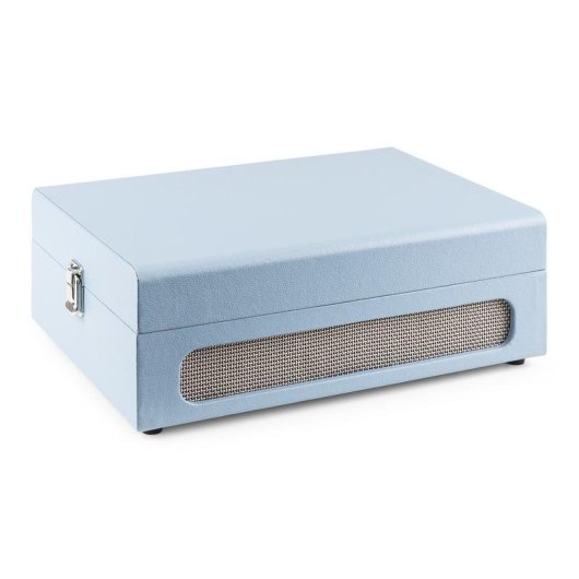 Tocadiscos Fenton RP118E Azul Bluetooth USB 33/45/78 RPM Salida RCA