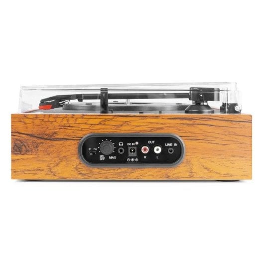 Tocadiscos Fenton RP170L Direct Drive Bluetooth 3 Velocidades Madera Vintage