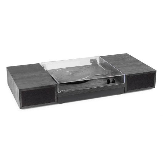Tocadiscos Fenton RP165L Bluetooth Altavoces Integrados 50W Negro