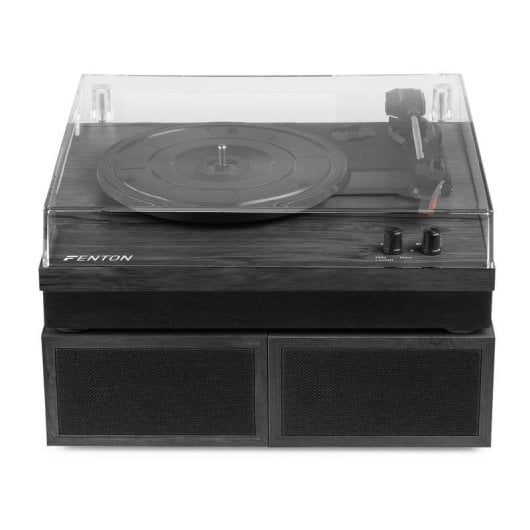 Tocadiscos Fenton RP165L Bluetooth Altavoces Integrados 50W Negro