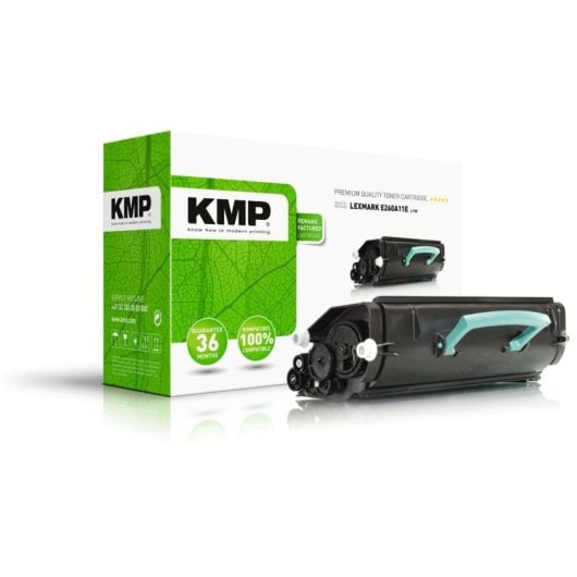 Toner KMP L-T30 Schwarz 3500 Seiten Kompatibel Lexmark E260/E360/E460 Standard Yield