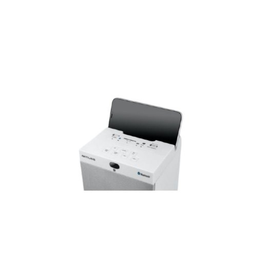 Enceintes Muse 2.1 Bluetooth 100W USB SD/FM télécommande blanche