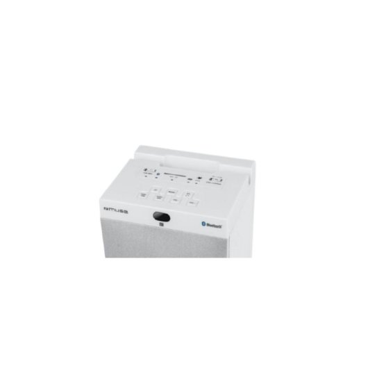 Enceintes Muse 2.1 Bluetooth 100W USB SD/FM télécommande blanche