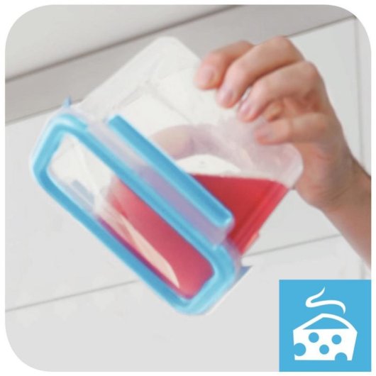 Recipiente de Armazenamento Tefal K30216 0,25L Azul Transparente Hermético