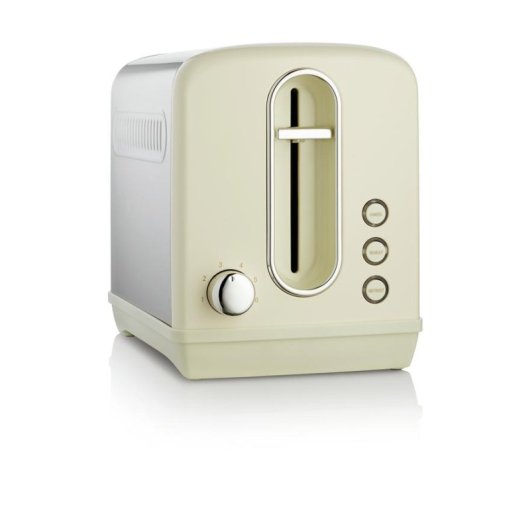 Toaster Gorenje T1100CLI 2 Scheiben 1100 W 6 Bräunungsstufen Aufwärmen Auftauen Champagner