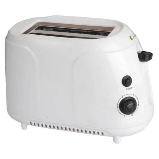 Torradeira Comelec TP 1703 Branco 2 Fatias 750W Controlo Botões/Giratório