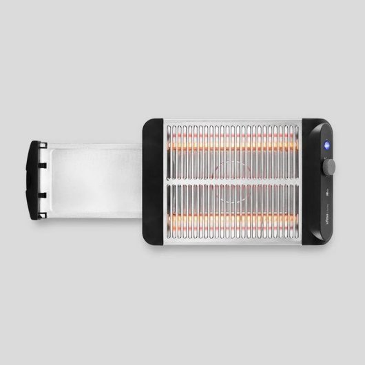 Grille-pain Ufesa Barley Inox 4 tranches 900W surface XL