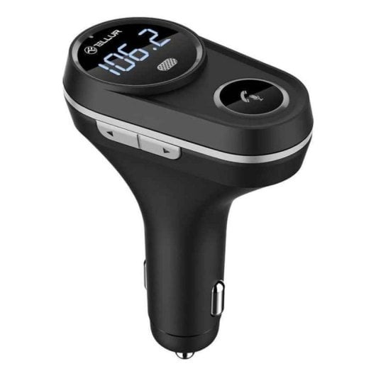 Transmisor FM Tellur FMT-BT5 Bluetooth USB Llamadas Manos Libres MicroSD