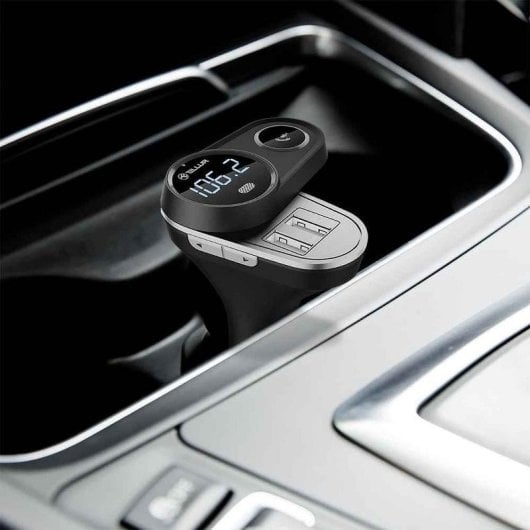 Transmisor FM Tellur FMT-BT5 Bluetooth USB Llamadas Manos Libres MicroSD