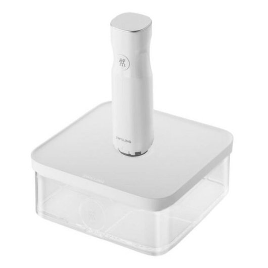 Recipiente ZWILLING 1025129 Quadrado Plástico Transparente com Tampa e Bomba de Vácuo