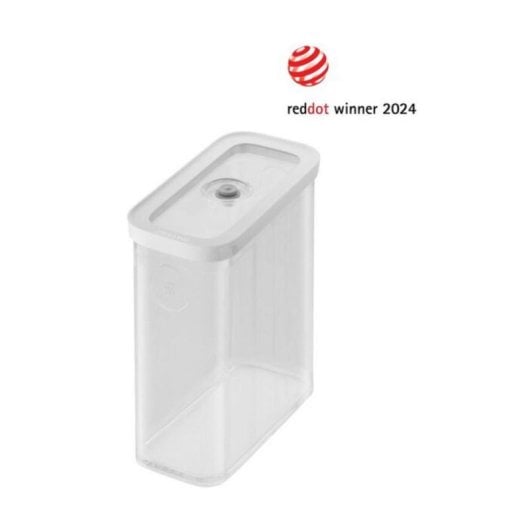 Recipiente ZWILLING 1025128 Retangular Transparente/Branco Plástico 3 Unidades