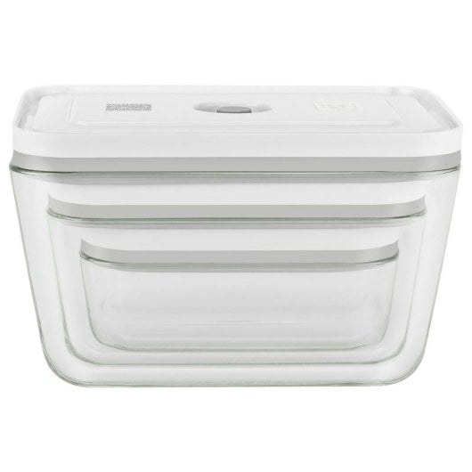 Recipiente de armazenamento ZWILLING FRESH & SAVE Vidro Hermético Apilável 3 peças