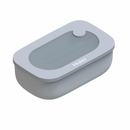Fiambrera Haier HAGSG4080 Gris Rectangulaire Hermétique Micro-ondes/Lave-vaisselle