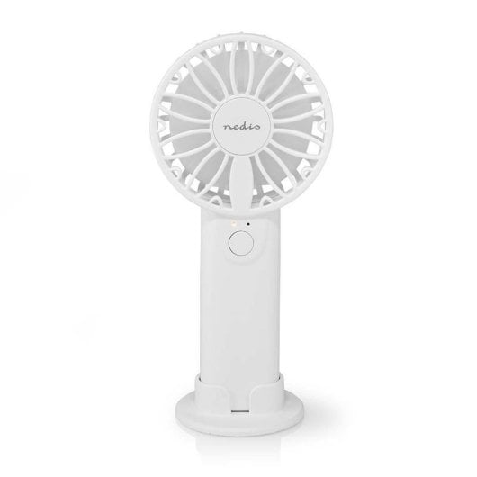Ventilador de mano Nedis FNHH1WT blanco 2 velocidades compacto 60 g