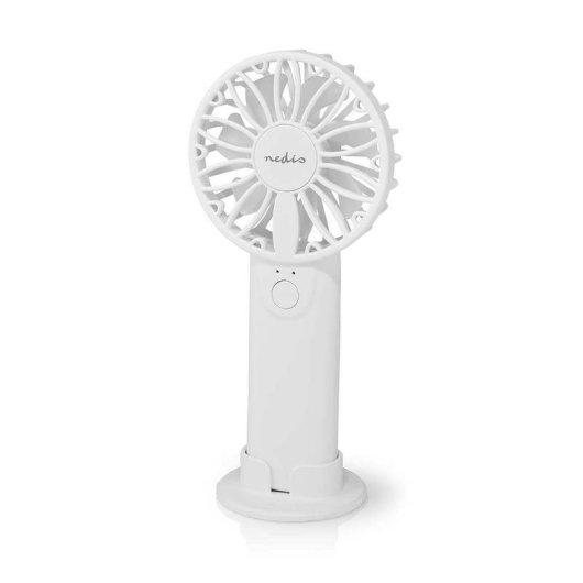 Ventilador de mano Nedis FNHH1WT blanco 2 velocidades compacto 60 g
