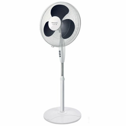 Ventilador Taurus Greco 16CR Pure blanco 40 cm 3 velocidades oscilante