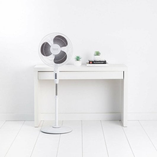 Ventilador Taurus Greco 16CR Pure blanco 40 cm 3 velocidades oscilante