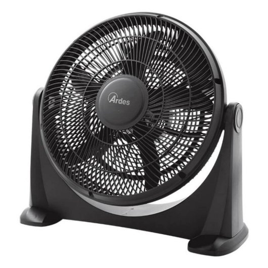 Ventilador Ardes AR5A40 Piso Preto 40cm 3 Velocidades 1662 m³/h