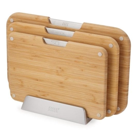 Tabla de cortar Joseph Joseph 305231 bambú set 3 piezas rectangular