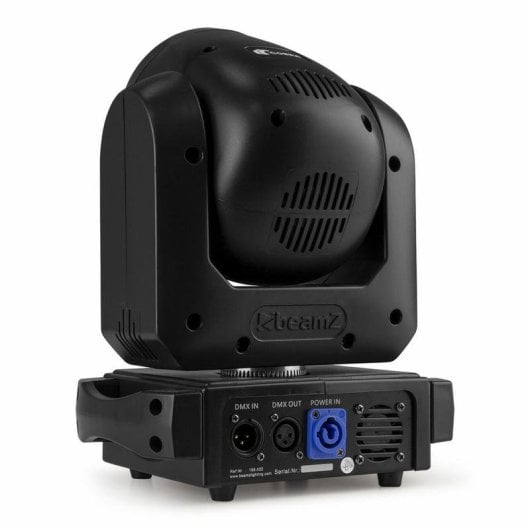 Estroboscópio BeamZ COBRA 100R LED 100W RGBW DMX Preto IP20