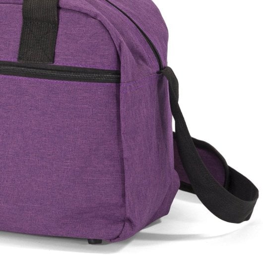 Sac de voyage Benzi Bz5528, 40 × 20 × 25 cm, 55 l, compatible Ryanair et Vueling, polyester imperméable, bandoulière réglable et poche avant, violet