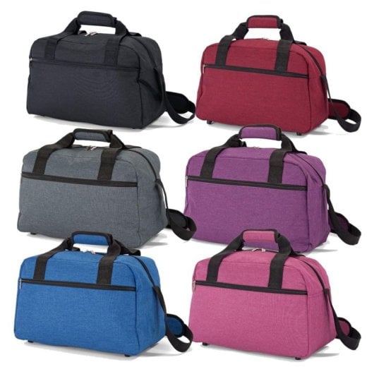 Sac de voyage Benzi Bz5528, 40 × 20 × 25 cm, 55 l, compatible Ryanair et Vueling, polyester imperméable, bandoulière réglable et poche avant, violet