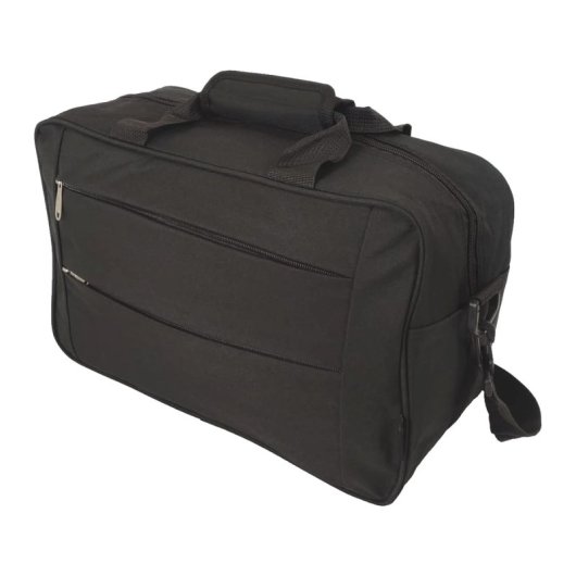 Benzi BZ5496 Bolsa de Viaje 20L, Apta para Ryanair y Vueling, 40×25×20 Cm, 3 Compartimentos, Correa Ajustable, Poliéster