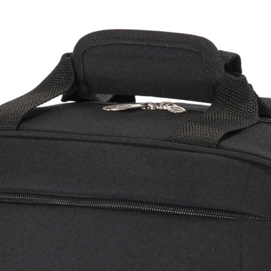 Sac de voyage Benzi Bz5496 20L, compatible avec Ryanair et Vueling, 40 × 25 × 20 cm, 3 compartiments, bandoulière réglable, polyester léger, noir