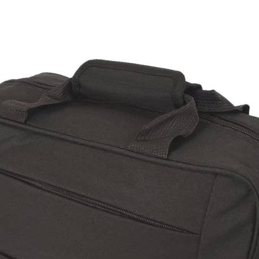 Benzi BZ5496 Bolsa de Viaje 20L, Apta para Ryanair y Vueling, 40×25×20 Cm, 3 Compartimentos, Correa Ajustable, Poliéster